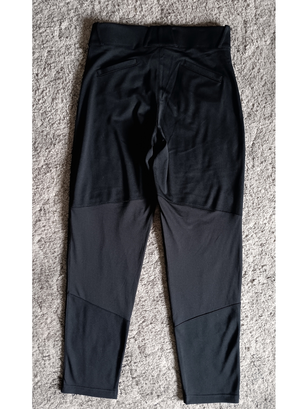 🖤 Nike Vapor Team Engineered Baseball Pants Black Mens Medium Full Length M - Picture 9 of 11